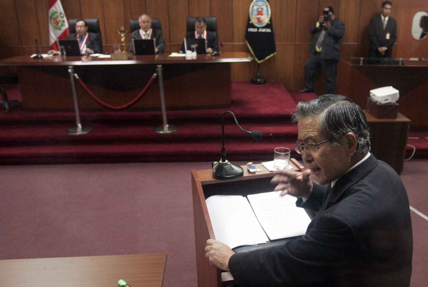 Ex presidente Alberto Fujimori. Foto: ANDINA/Rafael Cornejo.