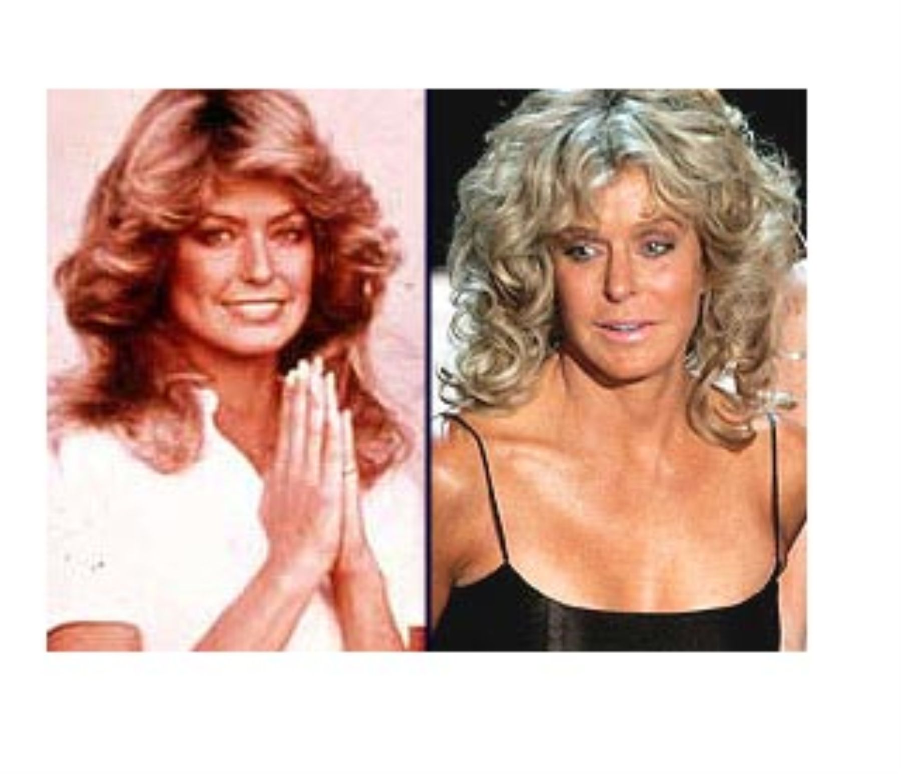 A Farrah Fawcett se le detectó cáncer en el año 2006