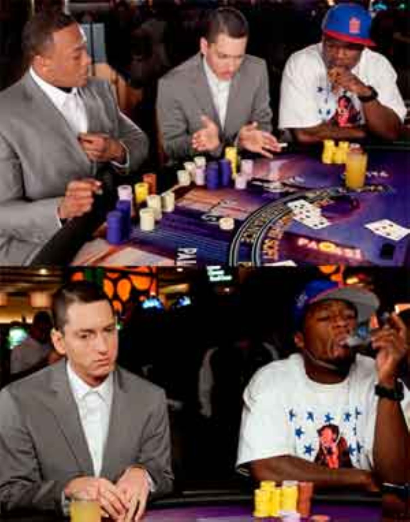 Eminem y el productor del video clip Dr. Dre estuvieron en Las Vegas grabando algunas de las secuencias