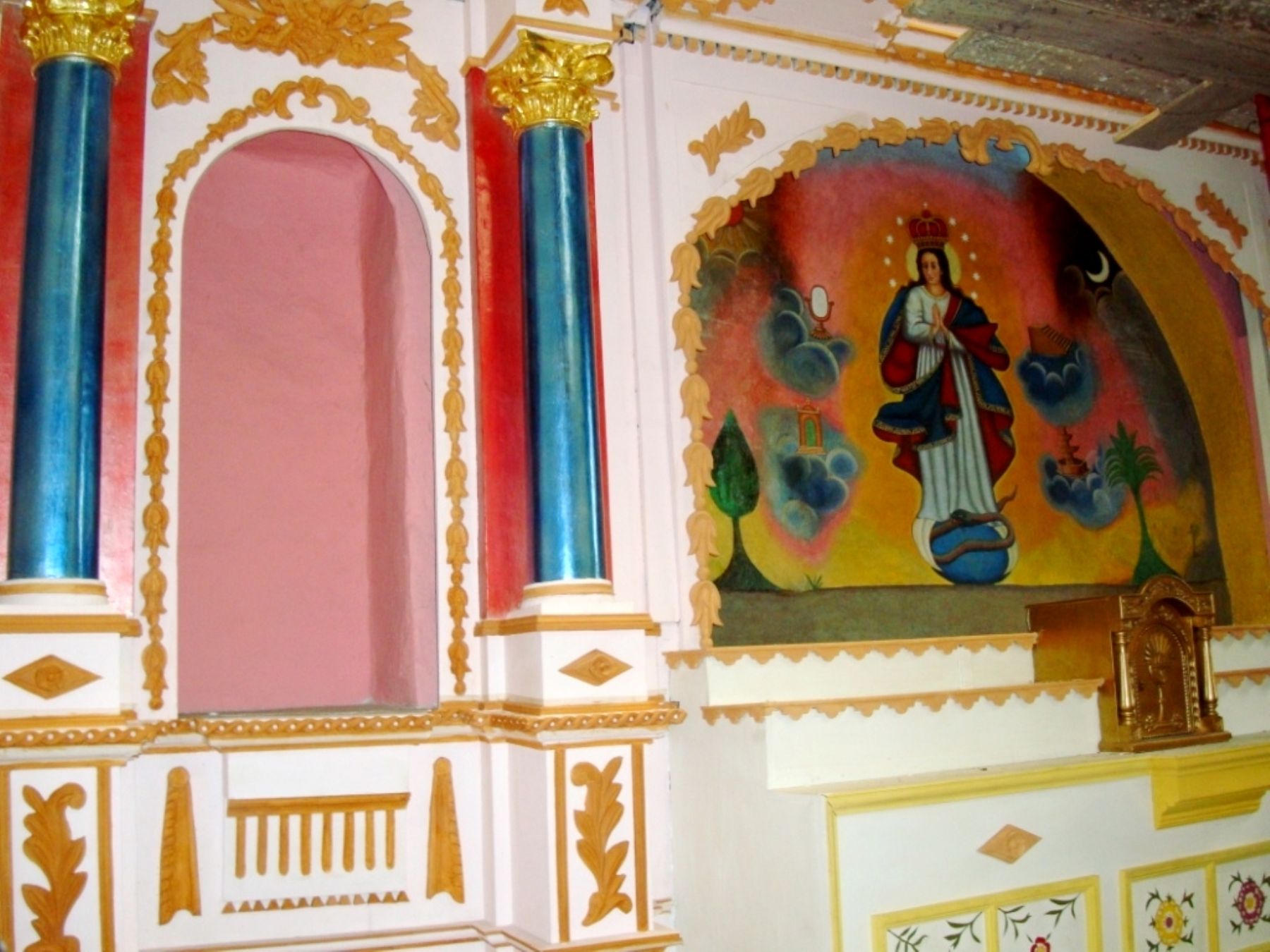 Reconstruyen capilla de iglesia San Pedro en Cajamarca | Noticias | Agencia Peruana Noticias Andina