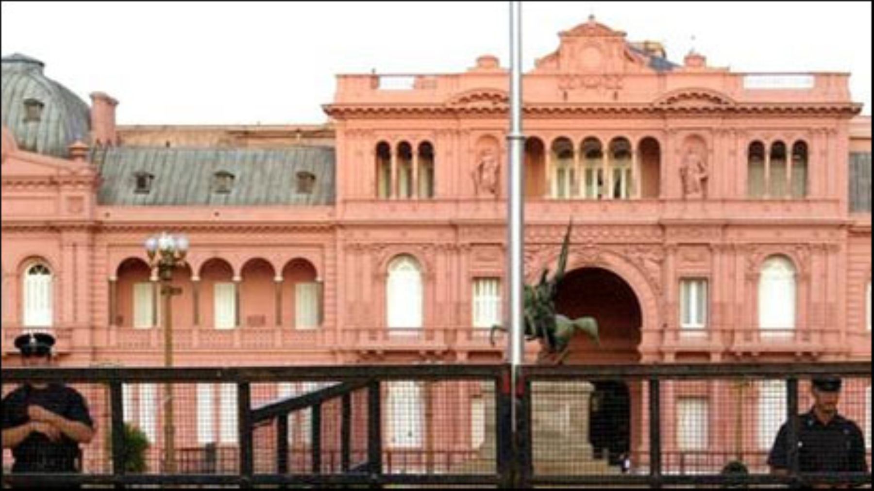 Casa Rosada, sede del Ejecutivo de Argentina en Buenos Aires. INTERNET/Medios