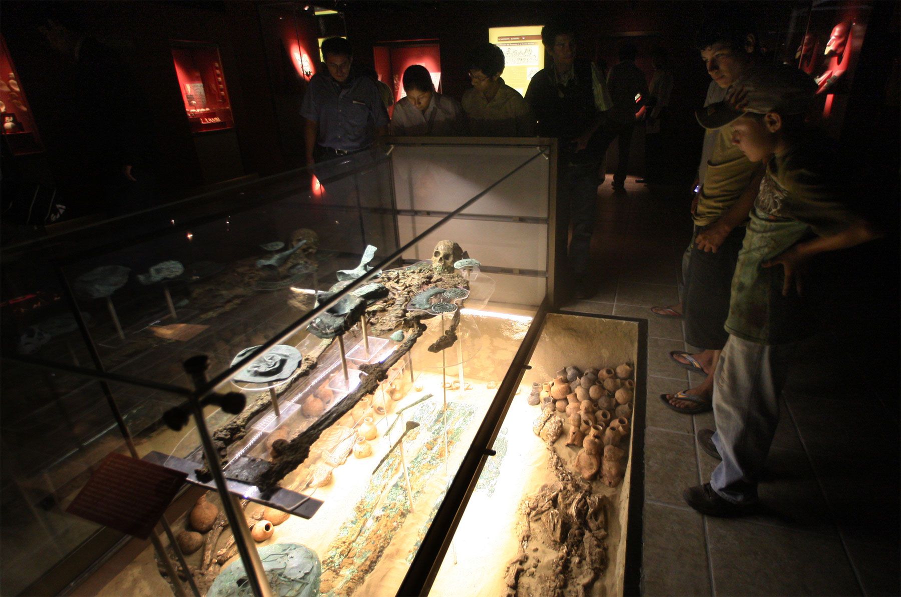 Museo de sitio Huaca Rajada. Sacerdote guerrero