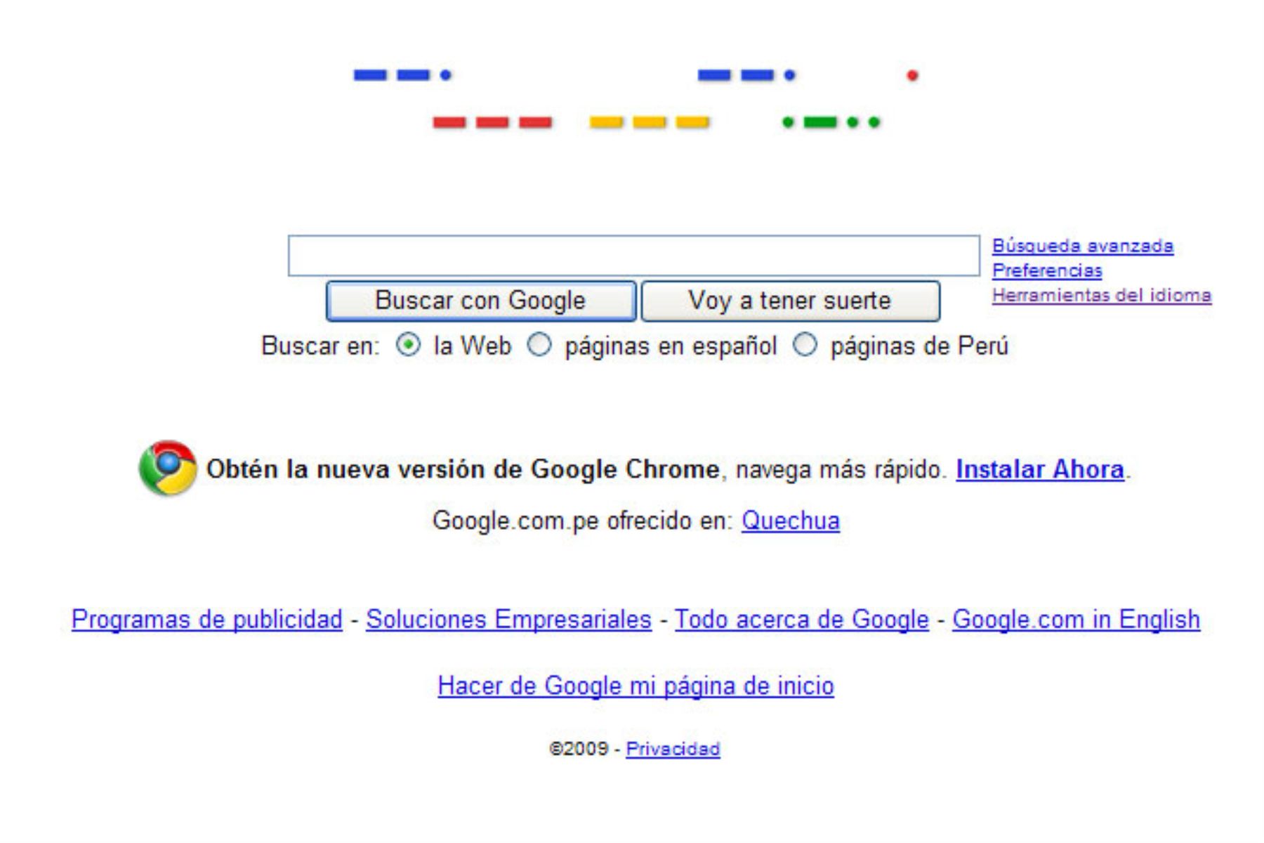Google celebra "Aniversario de Samuel Morse". Fotografo: Internet/Medios