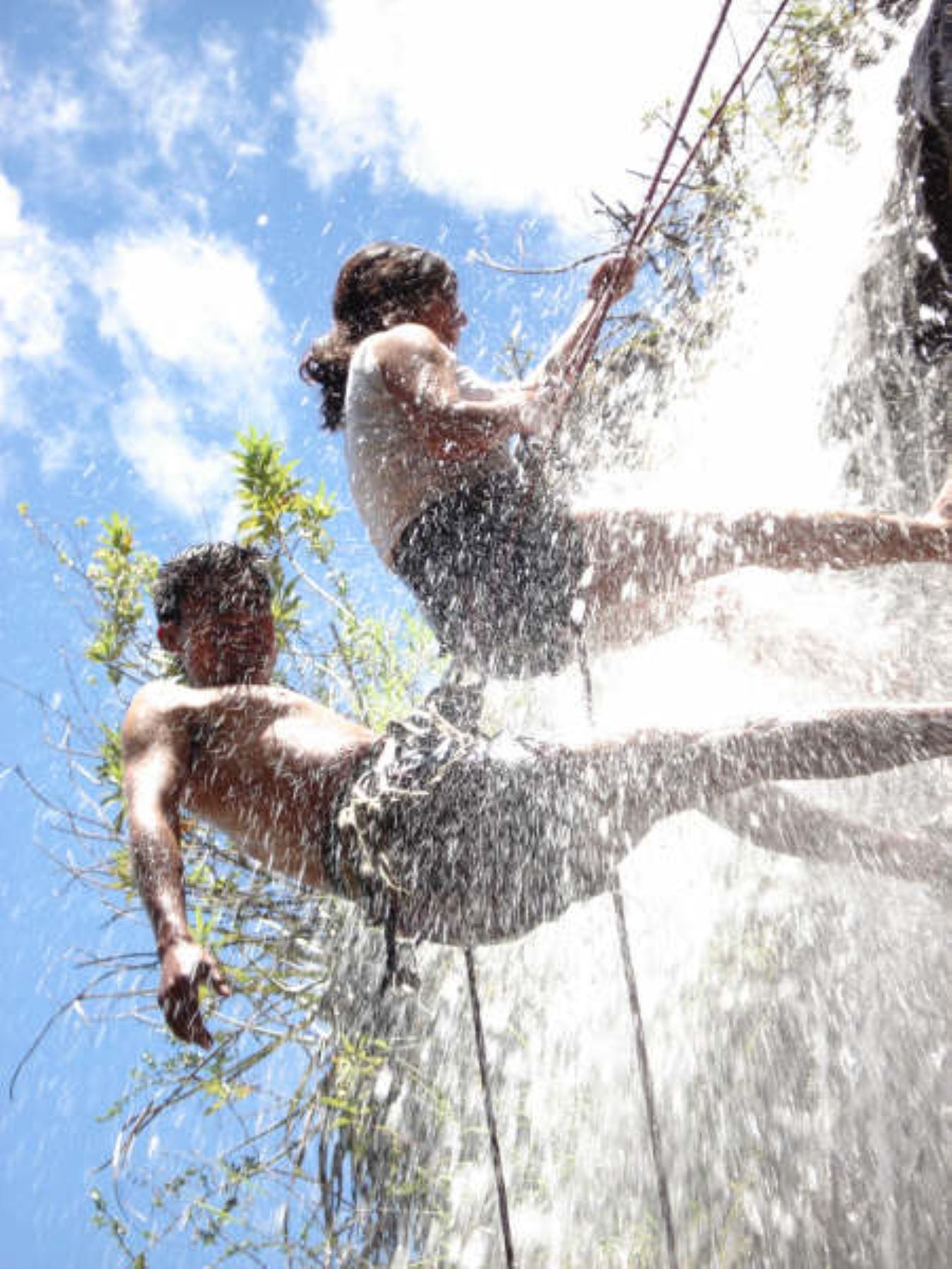 Canyoning, deporte de aventura que se practicará durante festival a realizarse en el Callejón de Huaylas. Foto: ANDINA/Municipalidad de Huaraz.