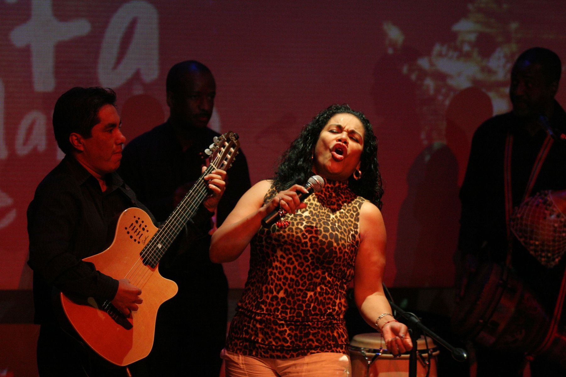 Cantante Eva Ayllón presenta nuevo disco. Foto:ANDINA/Rocío Farfán.