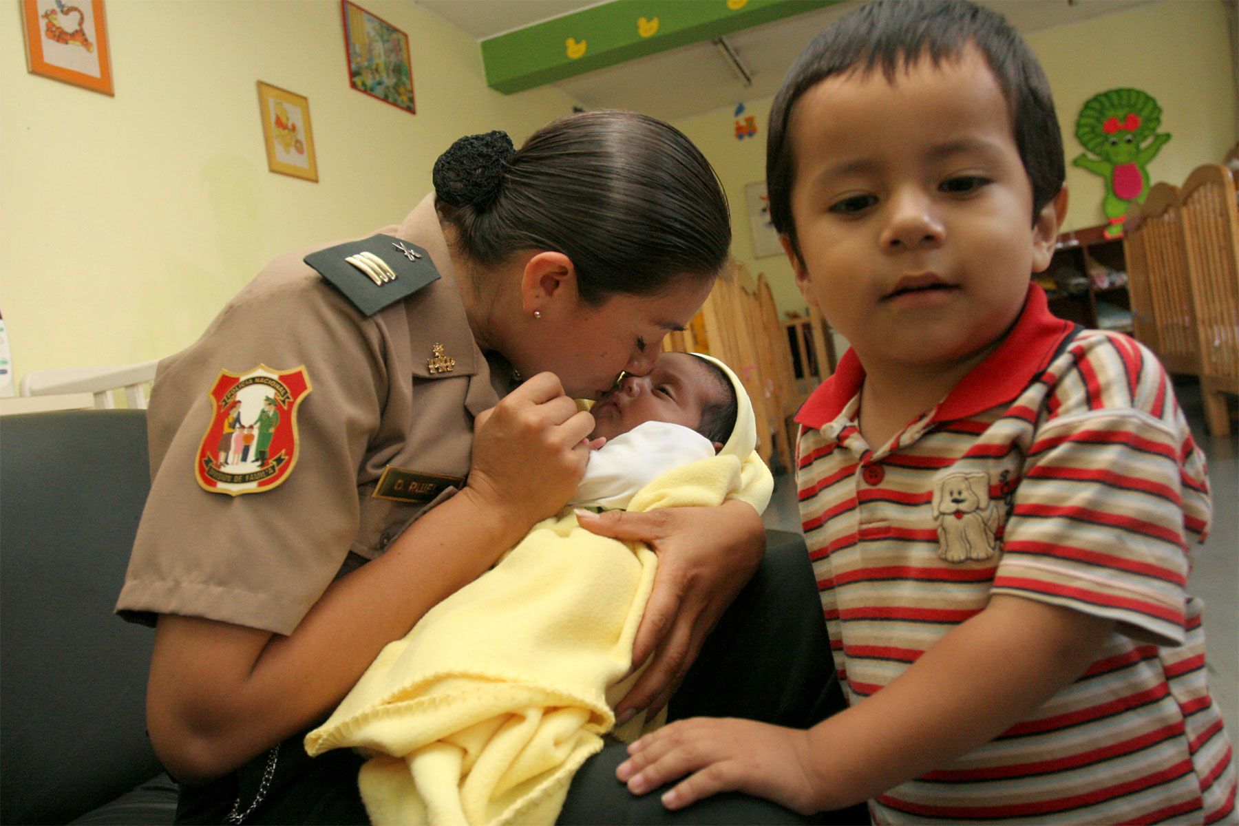 Madres policias.