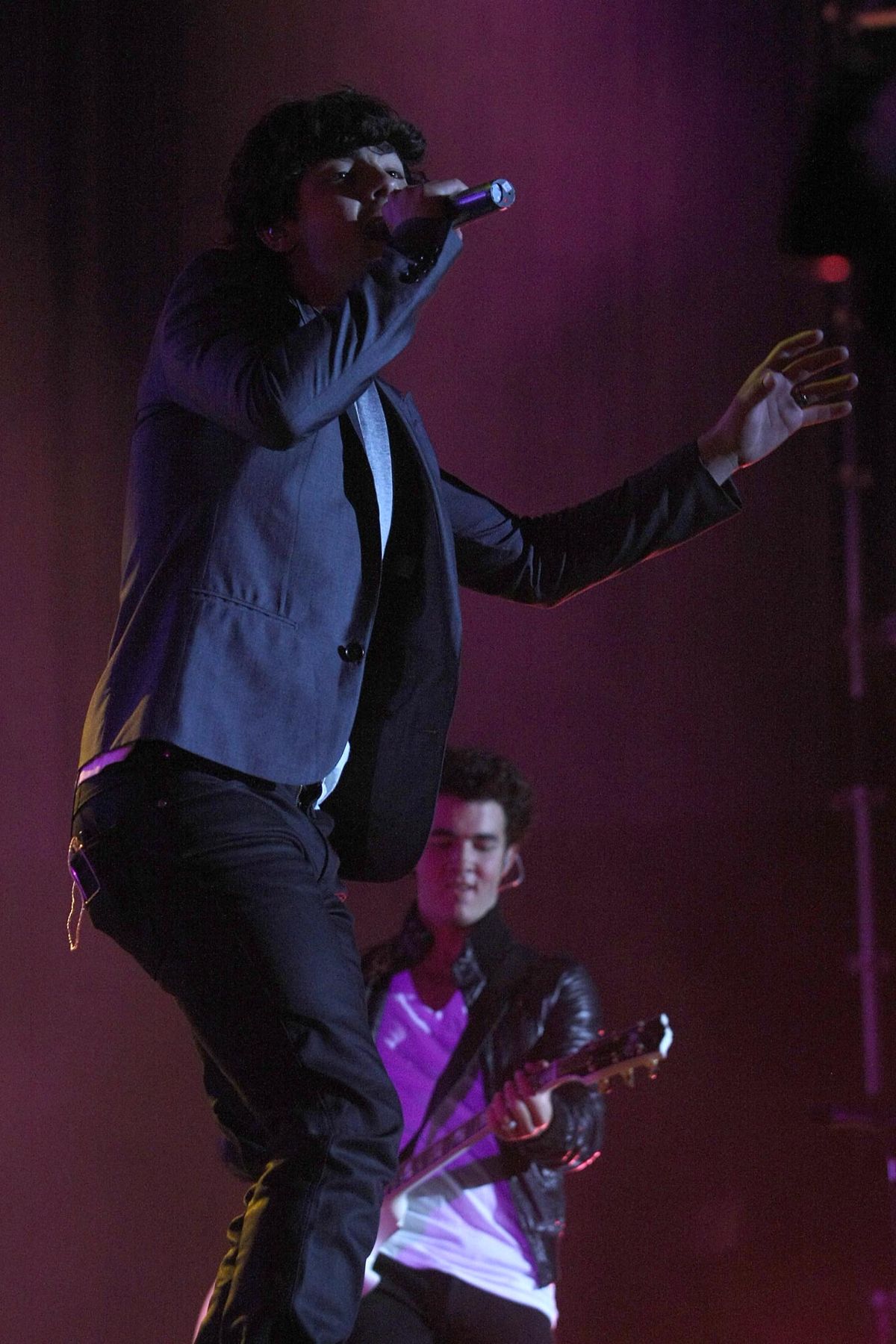 Concierto de los Jonas Brothers, en el Estadio Nacional de Lima. Foto: ANDINA / Alberto Orbegoso