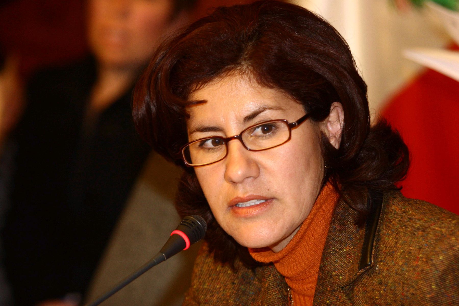 Congresista Rosa Florián, presidenta de la Comisión de Descentralización del Parlamento. Foto: CDR