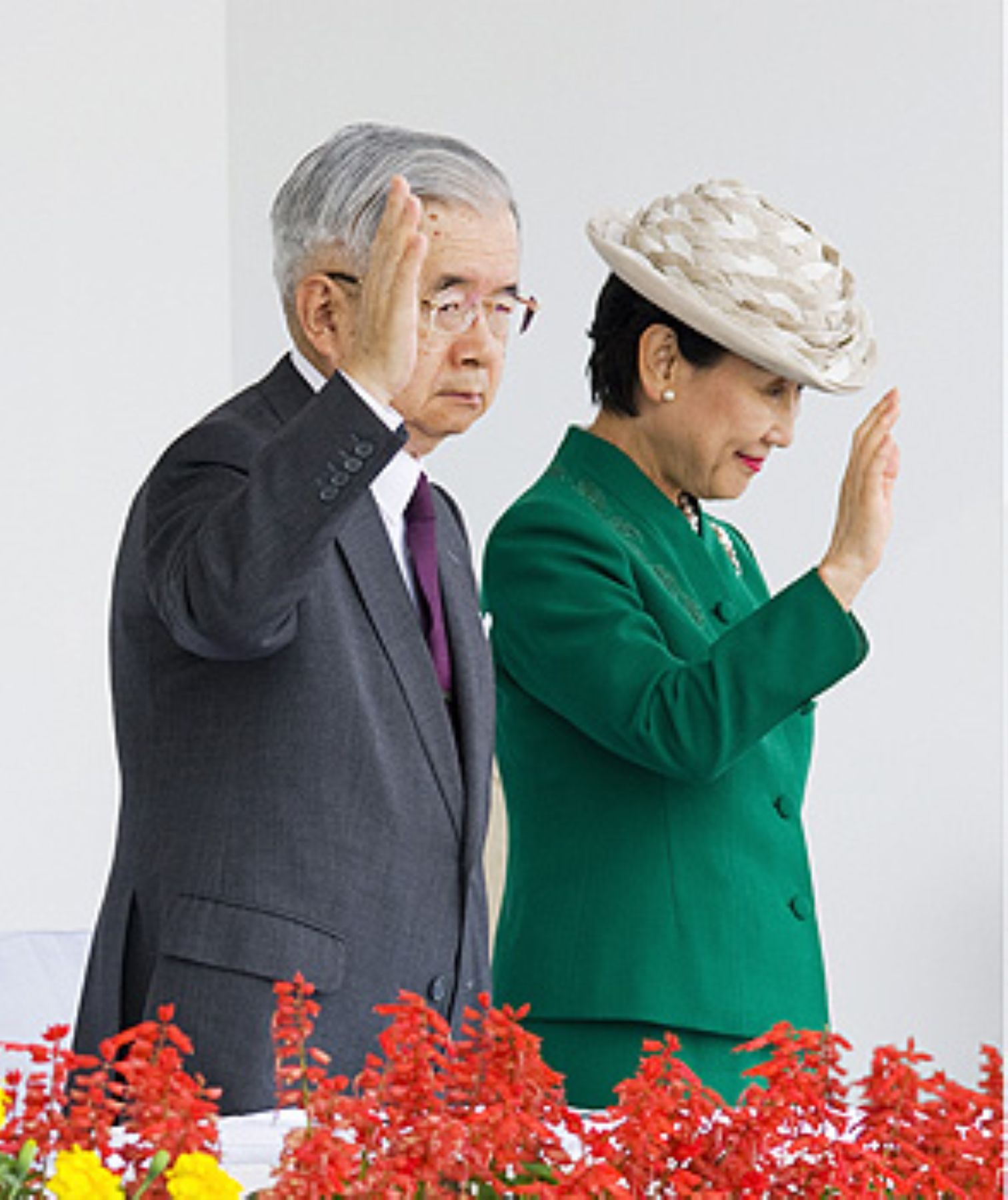 Prince Hitachi and his wife Princess Hanako. Photo: The Imperial Household Agency