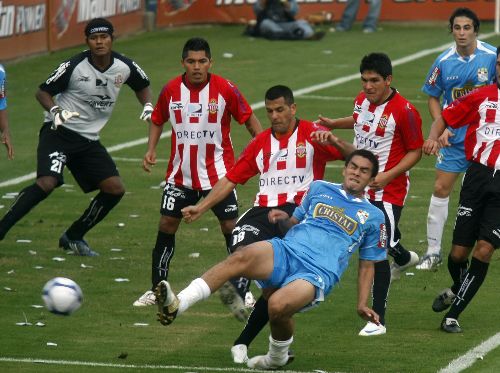 Sporting Cristal perdió ante el Total Chalaco por un tanto a cero.Foto:ANDINA / Juan Carlos Guzmán Negrini.