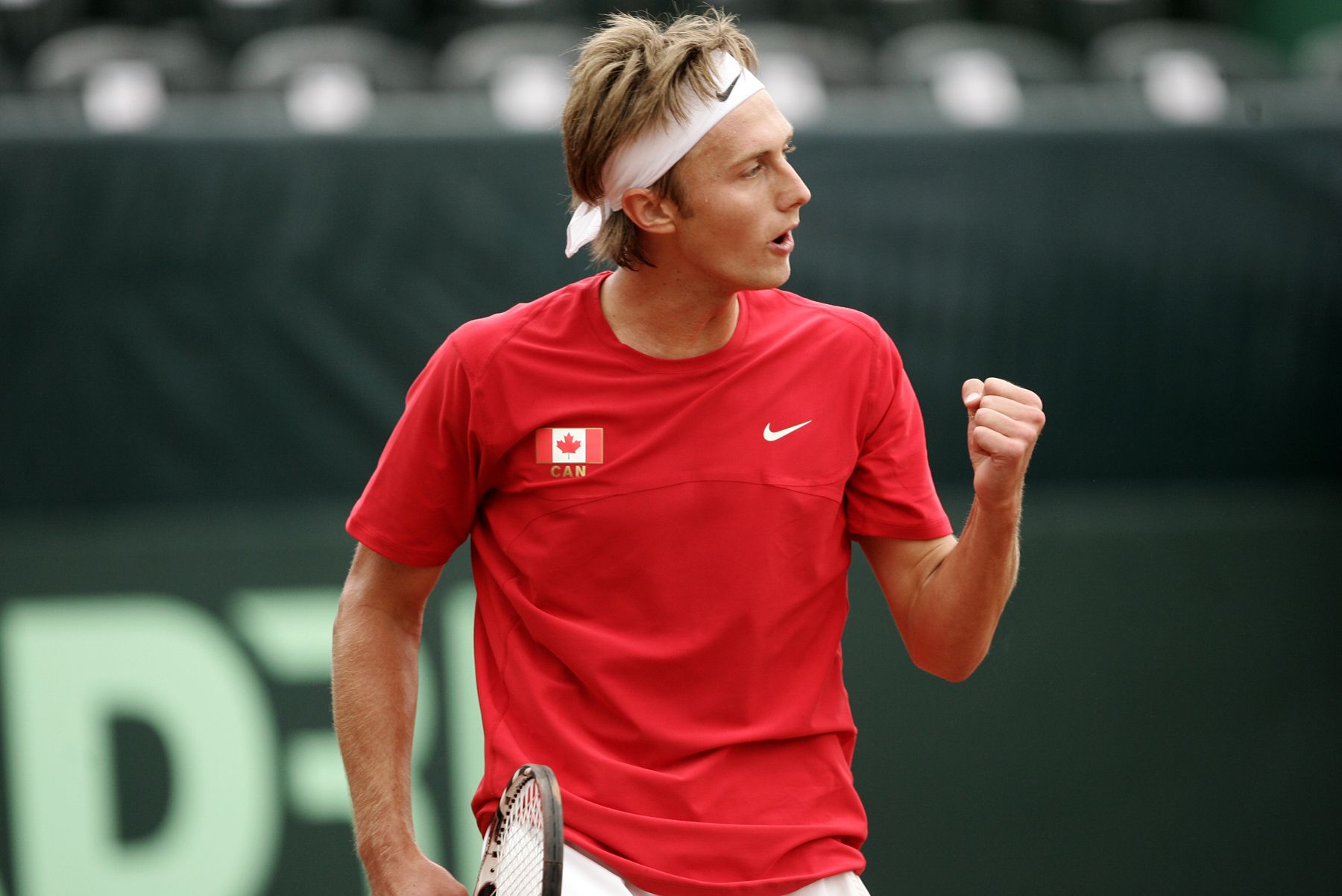 Peter Polansky enfrenta a segunda raqueta peruana, Iván Miranda en primer partido entre Perú y Canadá, por el Grupo I de la Zona Americana de la Copa Davis. Foto: ANDINA / Rafael Cornejo