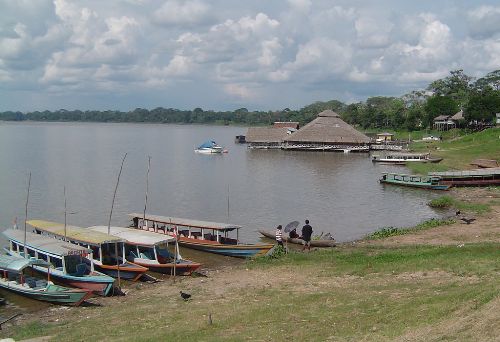 Laguna de Yarinacocha, en Pucallpa (Ucayali).