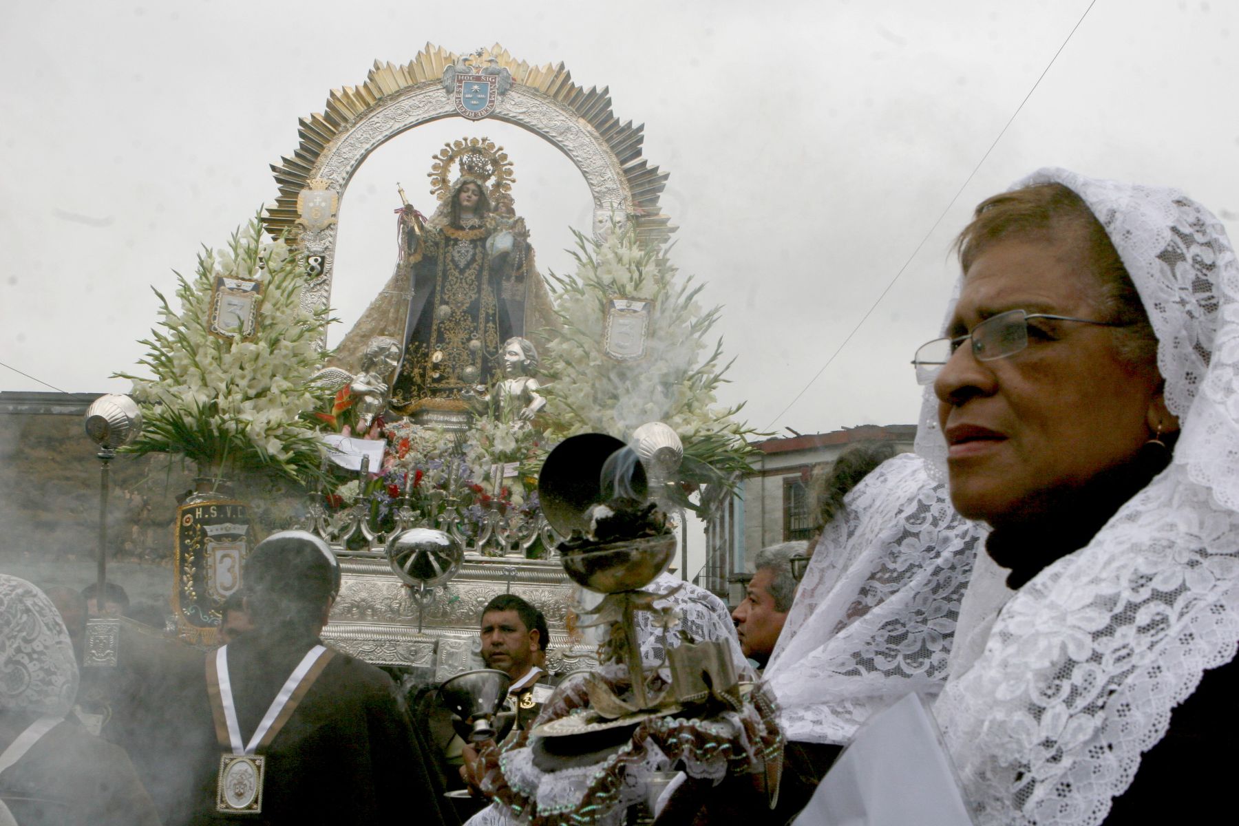 Virgen del Carmen de Lima. Foto: ANDINA/archivo