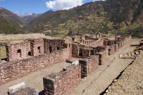 Conjunto arqueológico de Rosaspata, ubicado en el distrito de Vilcabamba, en la provincia de La Convención. Foto: INC-Cusco.