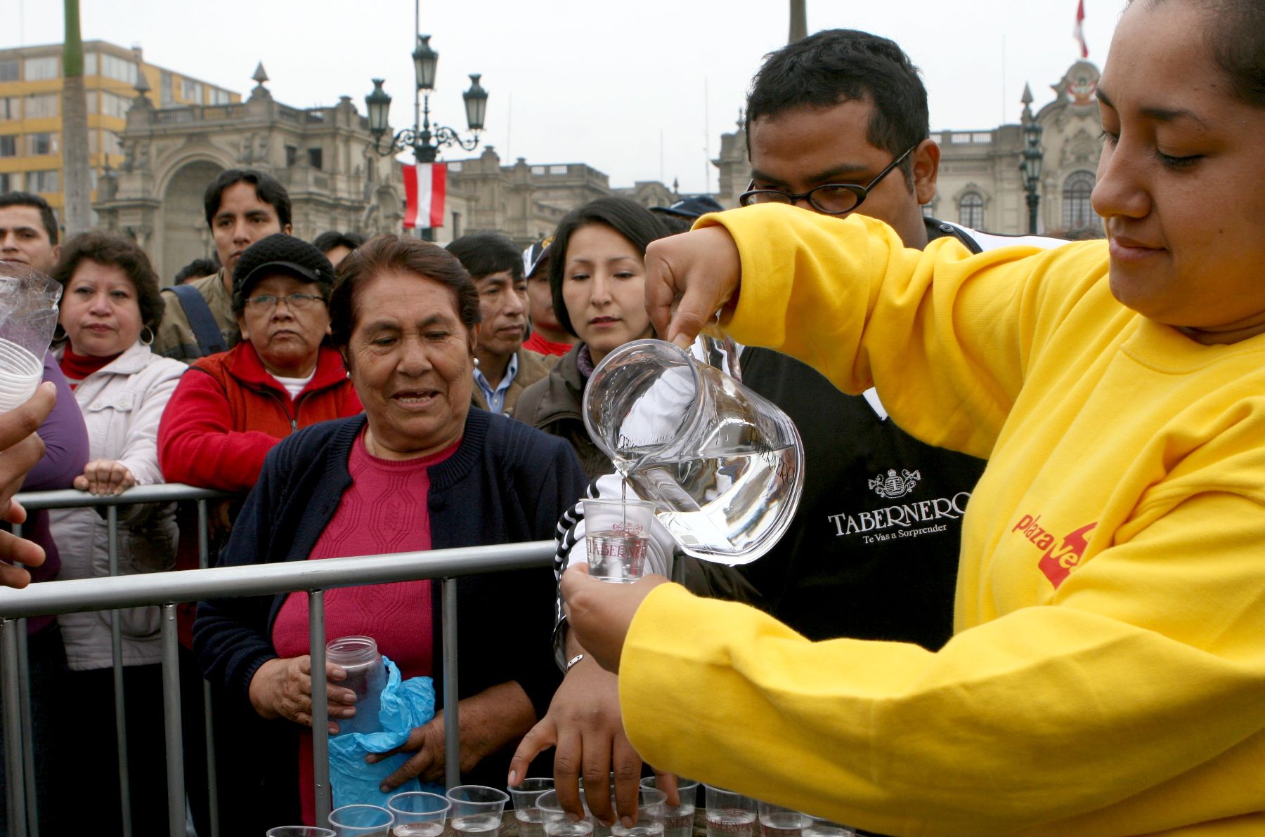 Celebración dee
"Dia Nacional del Pisco ", En la Plaza Mayor de la ciudad de Lima.
Foto : ANDINA/ Jorge Paz H