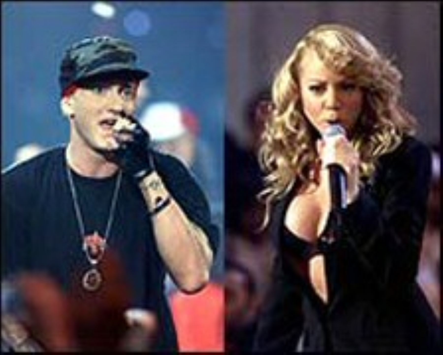 Eminem y Mariah Carey se han enfrascado en una guerra de canciones que parece no acabará muy bien.