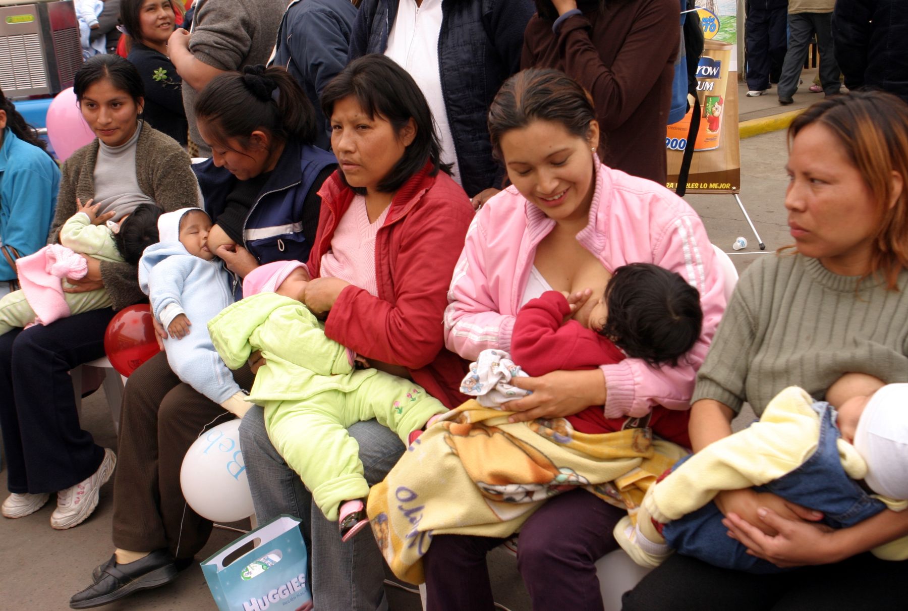 Celebrarán Semana de la Lactancia Materna, del 23 al 27 de agosto. Foto: ANDINA/Archivo.