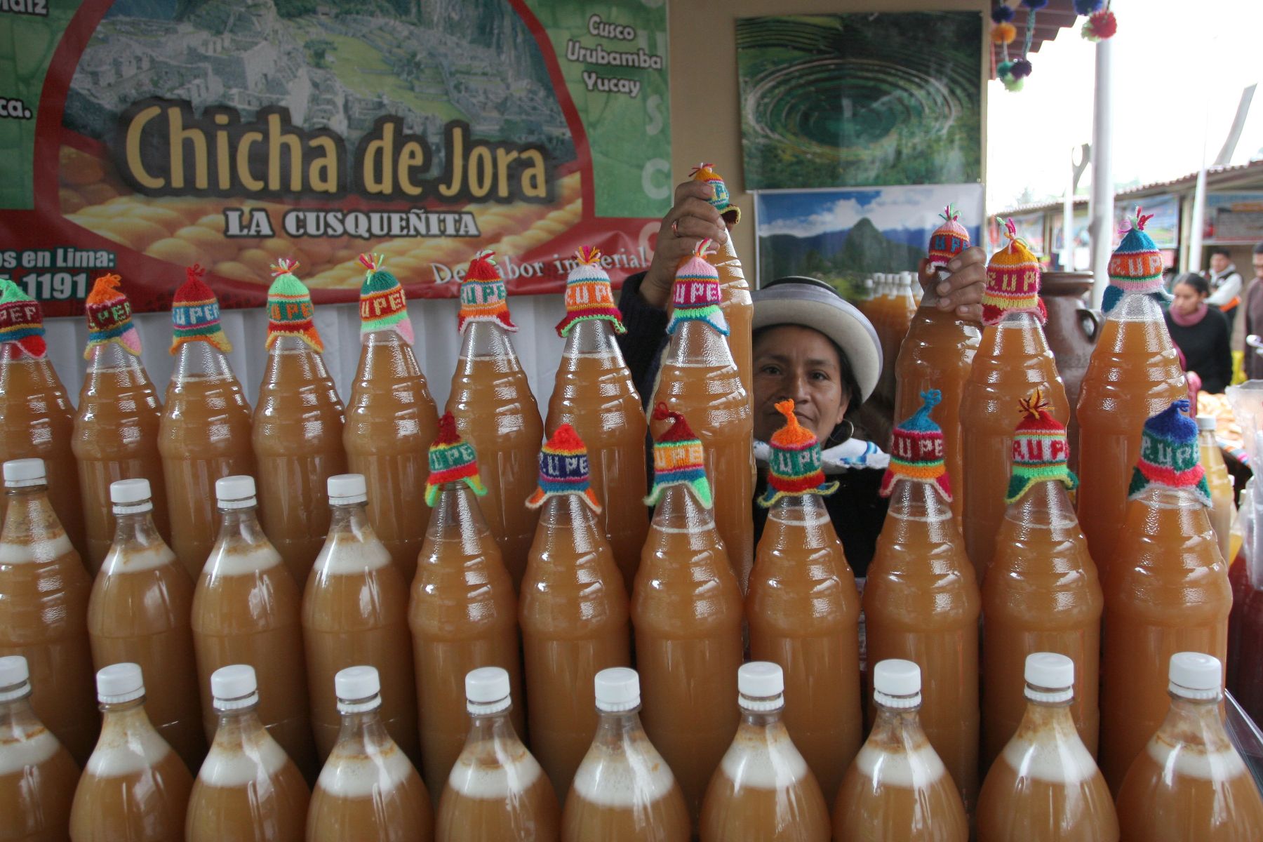 Universidad Privada Antonio Guillermo Urrelo (Upagu) de Cajamarca producirá chicha de jora para exportación a partir del próximo año. Foto: ANDINA / Archivo.