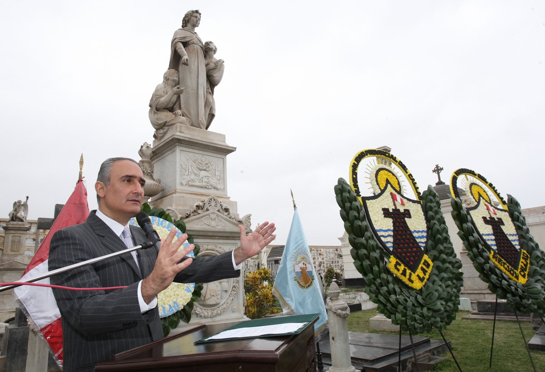 Callao rinde homenaje a primer alcalde Manuel Cipriano Dulanto