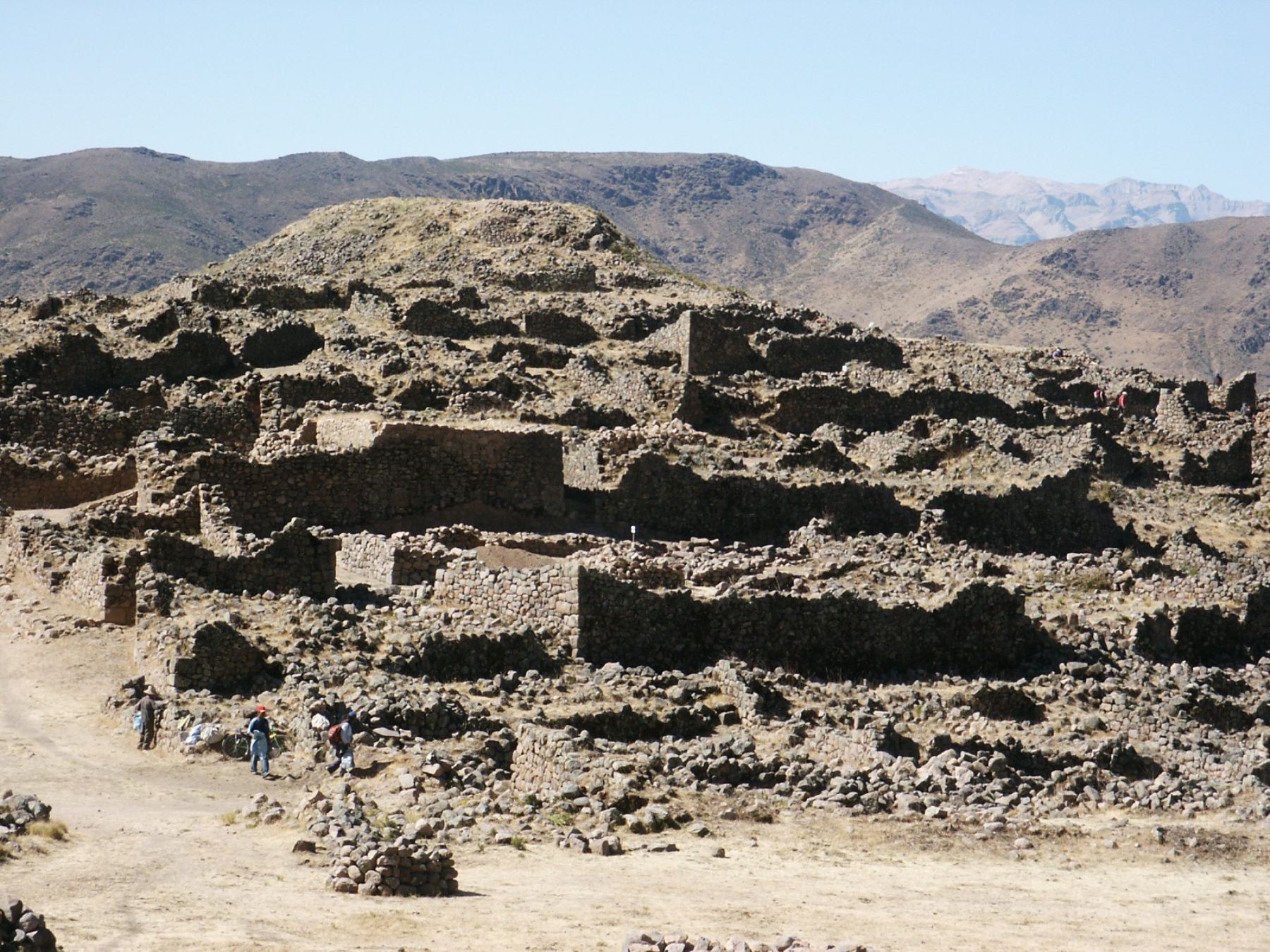 Complejo arqueológico Maucallacta, ubicado en la provincia de Castilla (Arequipa). Foto: ANDINA / Rocío Méndez.