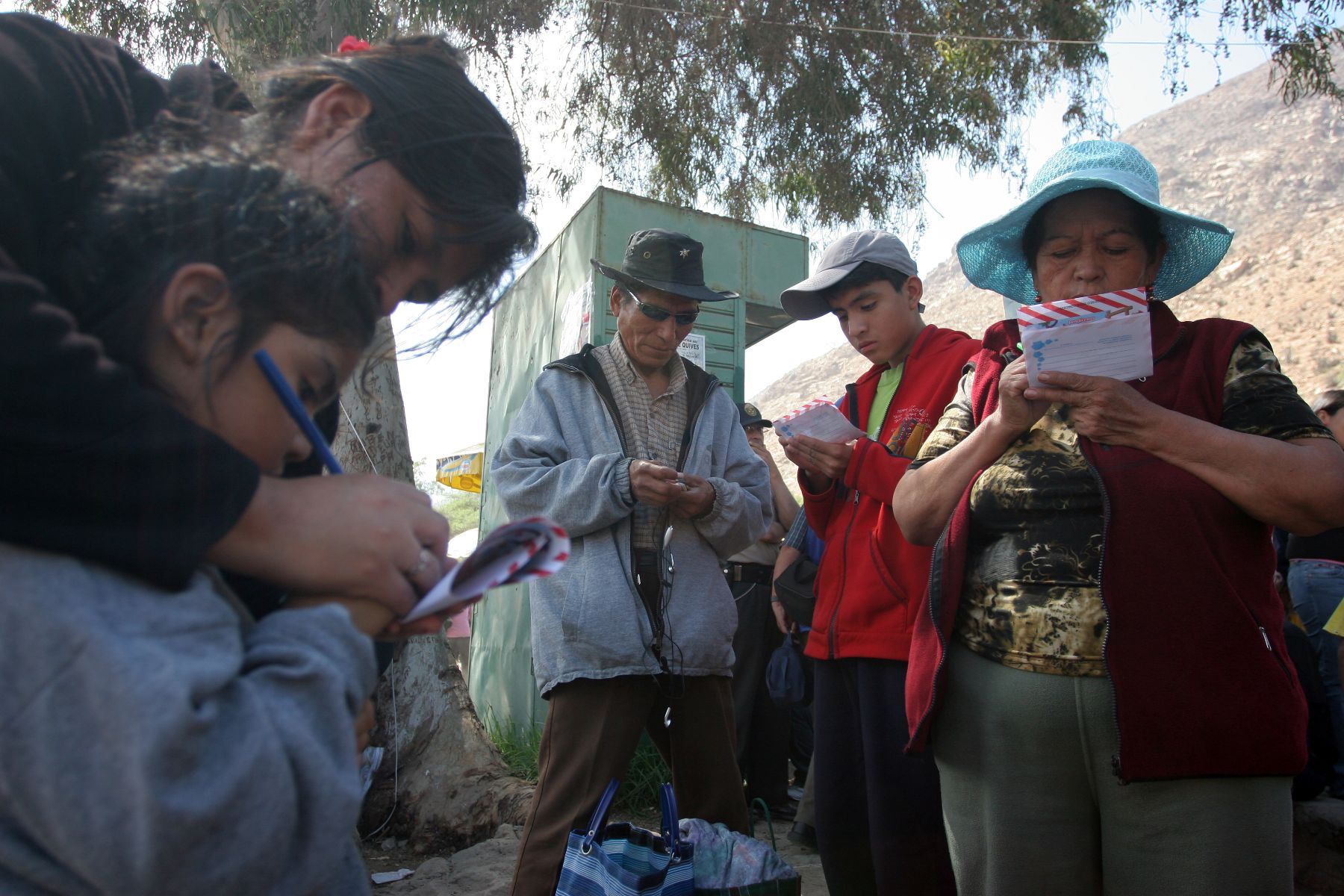 Miles de fieles llegaron a Santuario de Santa Rosa de Lima, en el poblado de Santa Rosa de Quives. Foto: Rocío Farfán