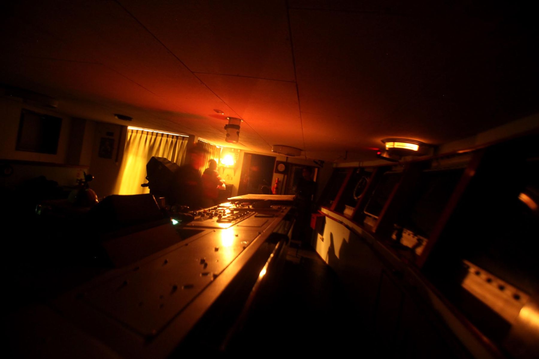 Puente de Mando del Buque Cientìfico BIC Humboltd. Foto: ANDINA / Alberto Orbegoso