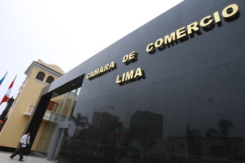Cámara de Comercio de Lima. ANDINA/archivo