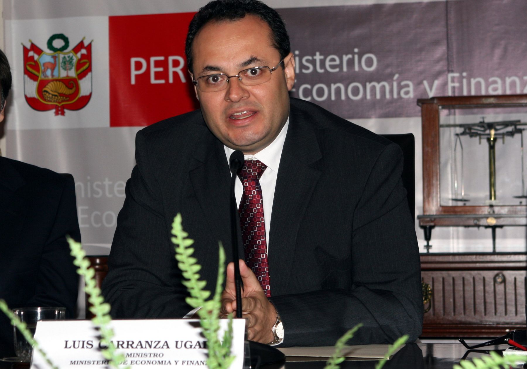 Ministro de Economía y Finanzas, Luis Carranza. Foto: ANDINA/Héctor Vinces.