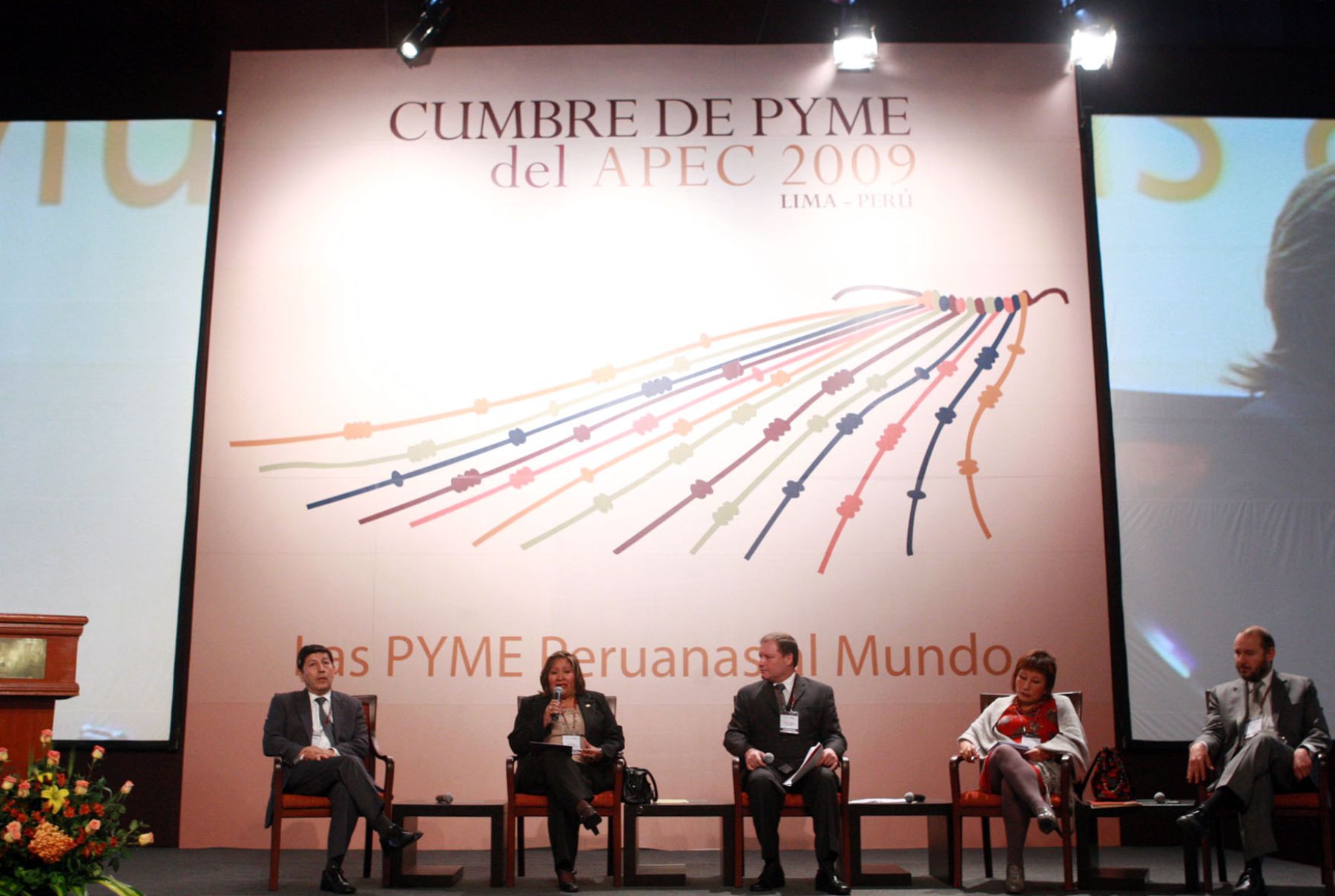 Cumbre de PYME del APEC 2009.
Foto:ANDINA/Carlos Lezama