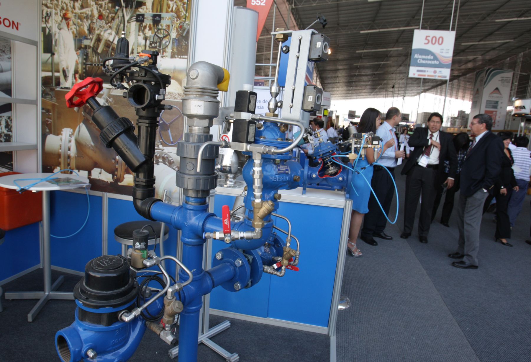 Exhibición tecnologica minera EXTEMIN en el marco 29 Convención Minera Perumin en la ciudad de Arequipa.Foto:ANDINA/Jack Ramón