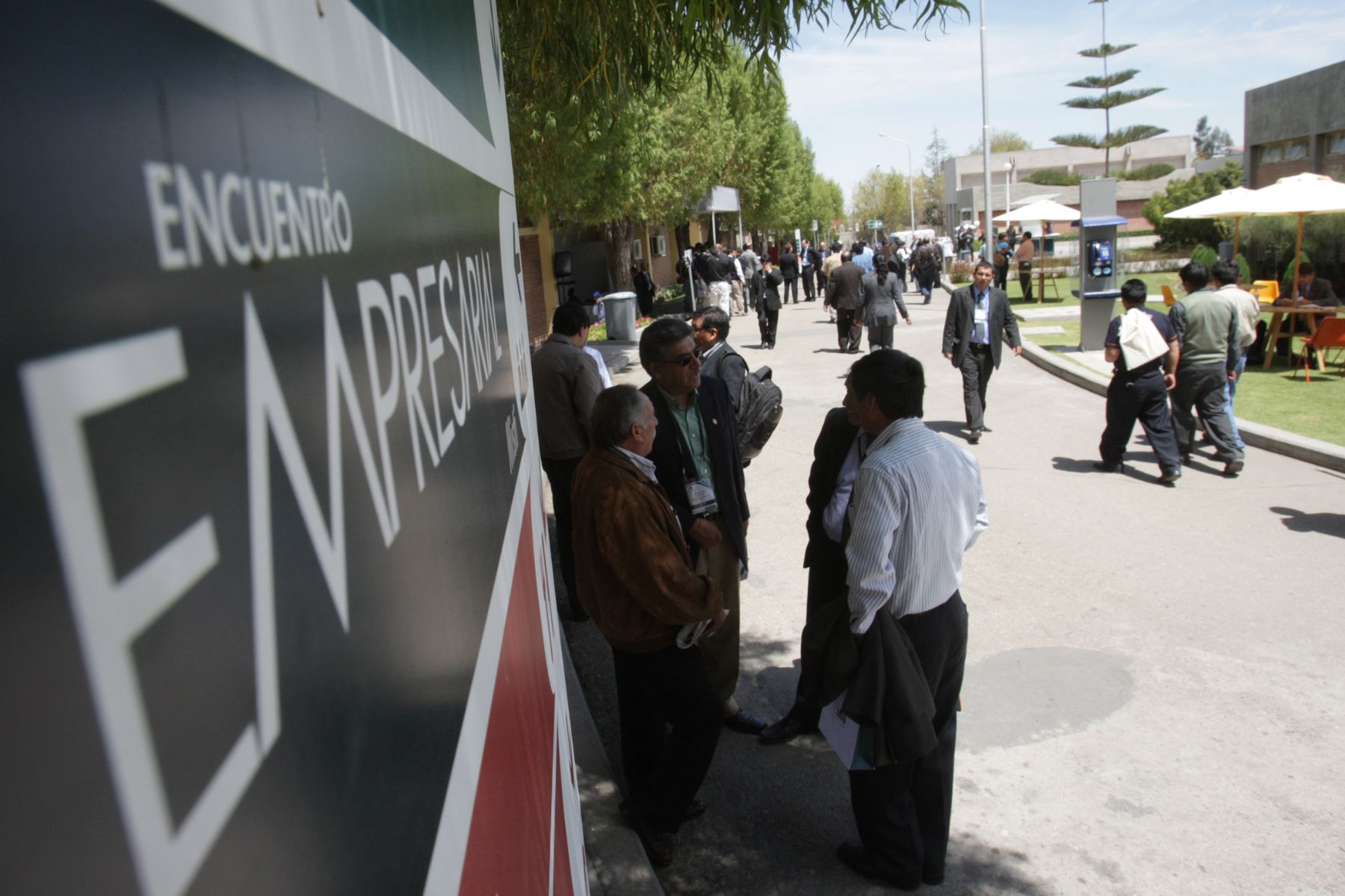Empresarios Mineros en la Convención Minera Perumin. que se realiza en la ciudad de Arequipa.Foto:ANDINA/Jack Ramón