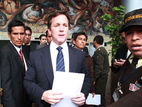 Francis Allison. Foto: ANDINA/Carlos Lezama.
