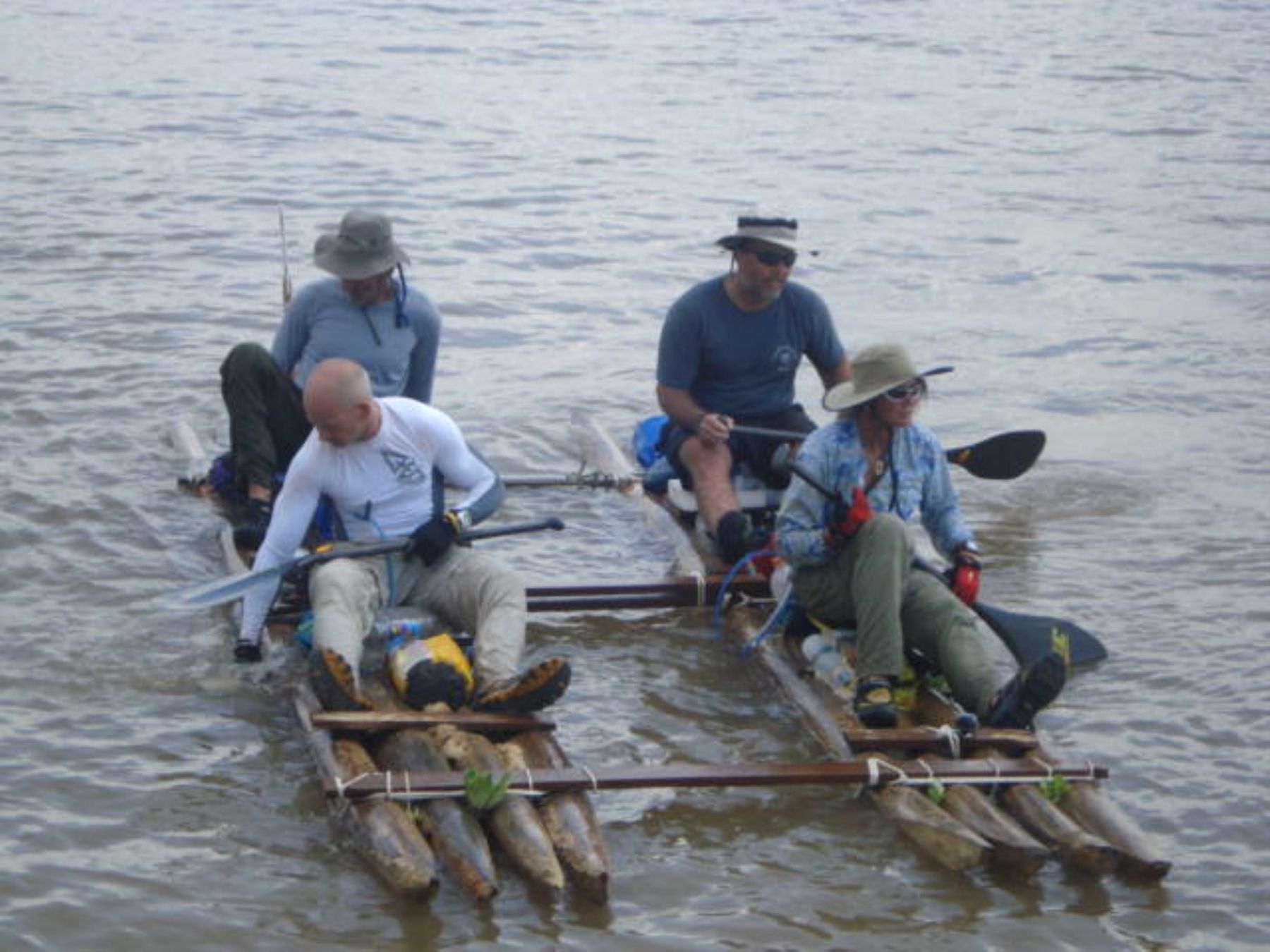 Carrera de balsas en el río Amazonas. Foto: ANDINA/Archivo.