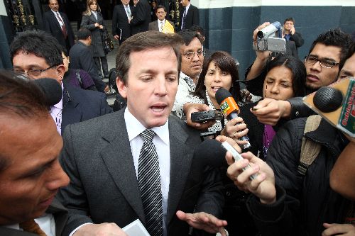 Ministro de Vivienda, Francis Allison, se presentó ante comisión del Congreso. Foto: ANDINA/Norman Córdova.