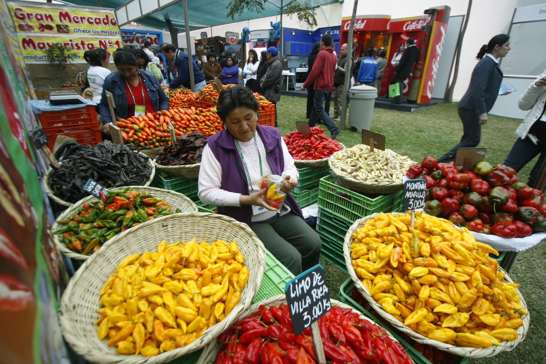 II Feria Gastronómica Internacional de Lima, Mistura 2009, en el Parque de la Exposición. Foto: ANDINA/archivo. Stephanie Zollner.
