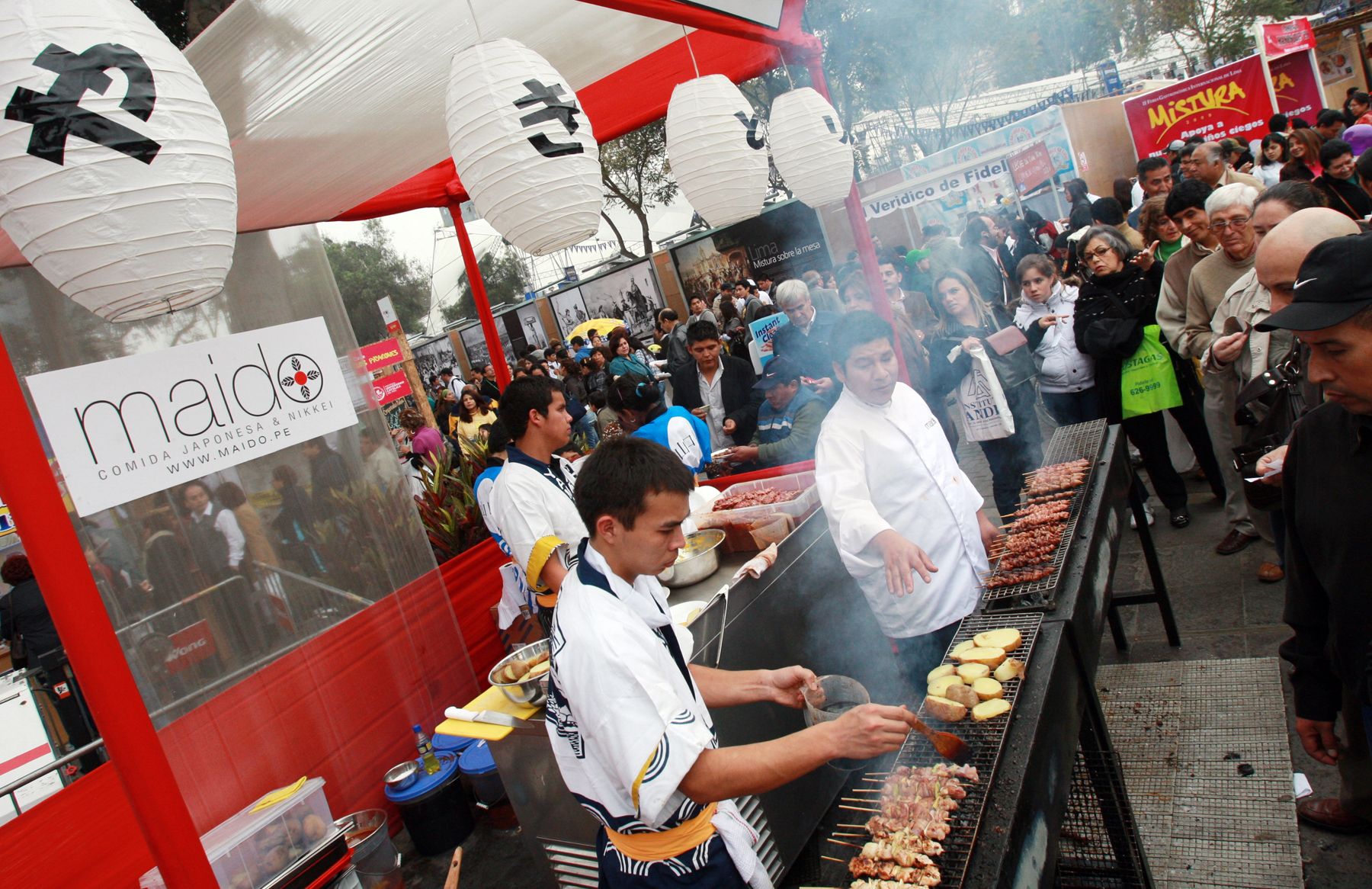 II Feria Gastronómica Internacional de Lima, Mistura 2009, en el Parque de la Exposición.
Foto: ANDINA/Carlos Lezama