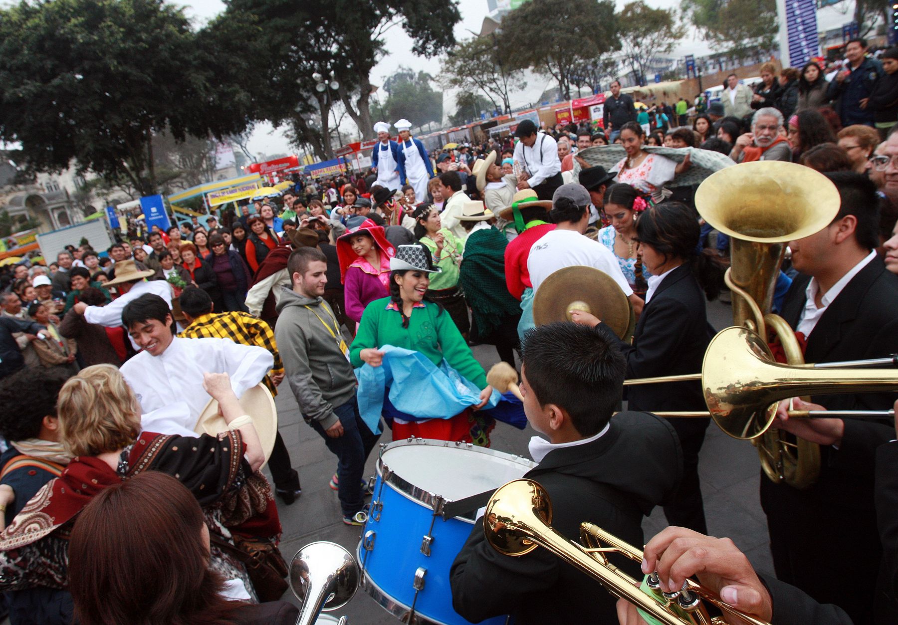 II Feria Gastronómica Internacional de Lima, Mistura 2009, en el Parque de la Exposición.
Foto: ANDINA/Carlos Lezama