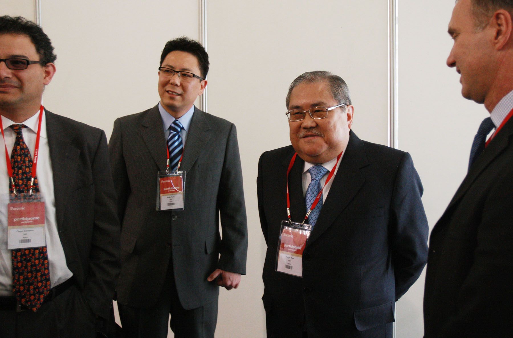 Félipe Tam, presidente de la SBS,  en el XII Foro Interamericano de la Microempresa (Foromic), que se desarrolla en la ciudad de Arequipa.Foto: ANDINA/Carlos Lezama