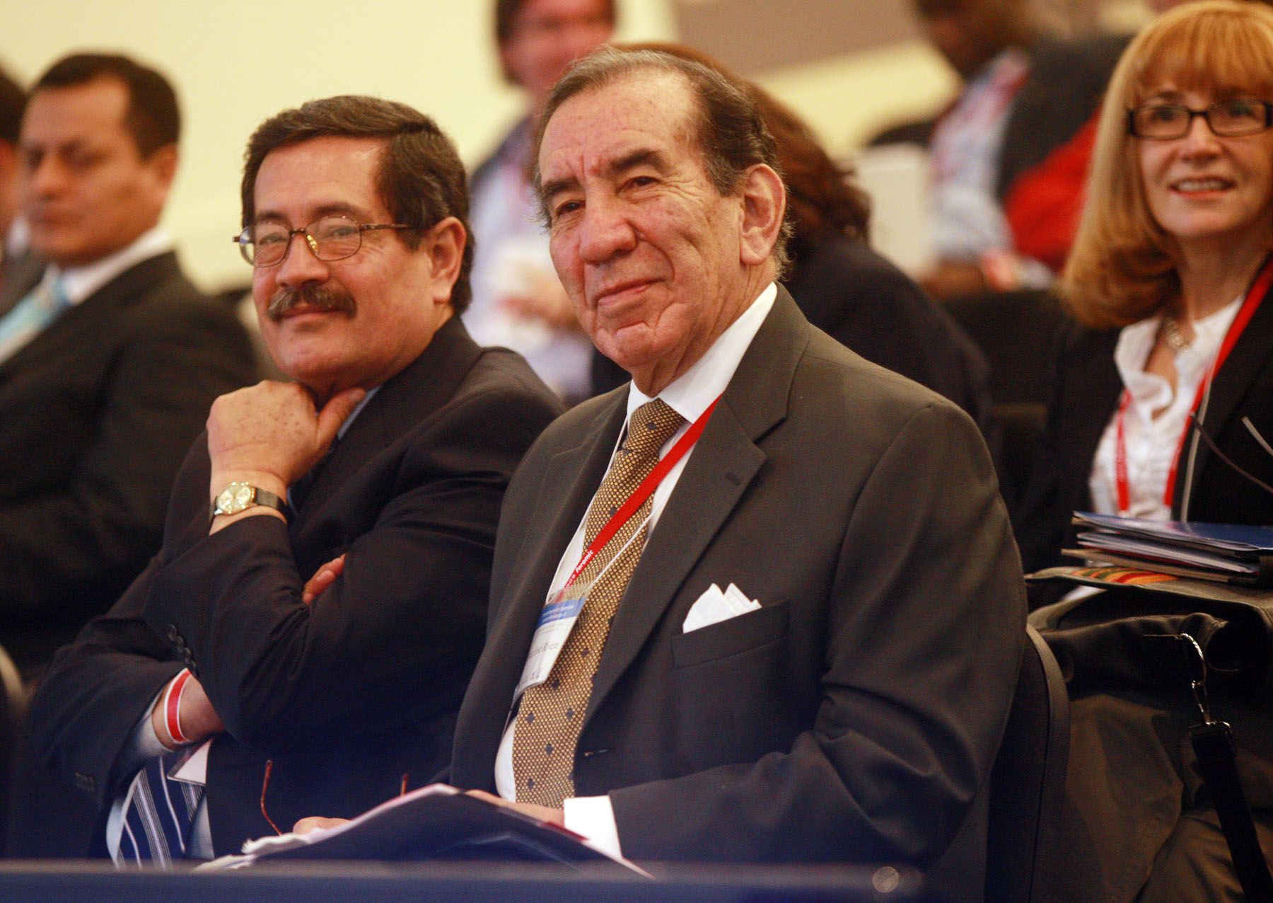 Oscar Rivera, presidente de ASBANC, en el XII Foro Interamericano de la Microempresa (Foromic), en la ciudad de Arequipa.
Foto: ANDINA/Carlos Lezama.