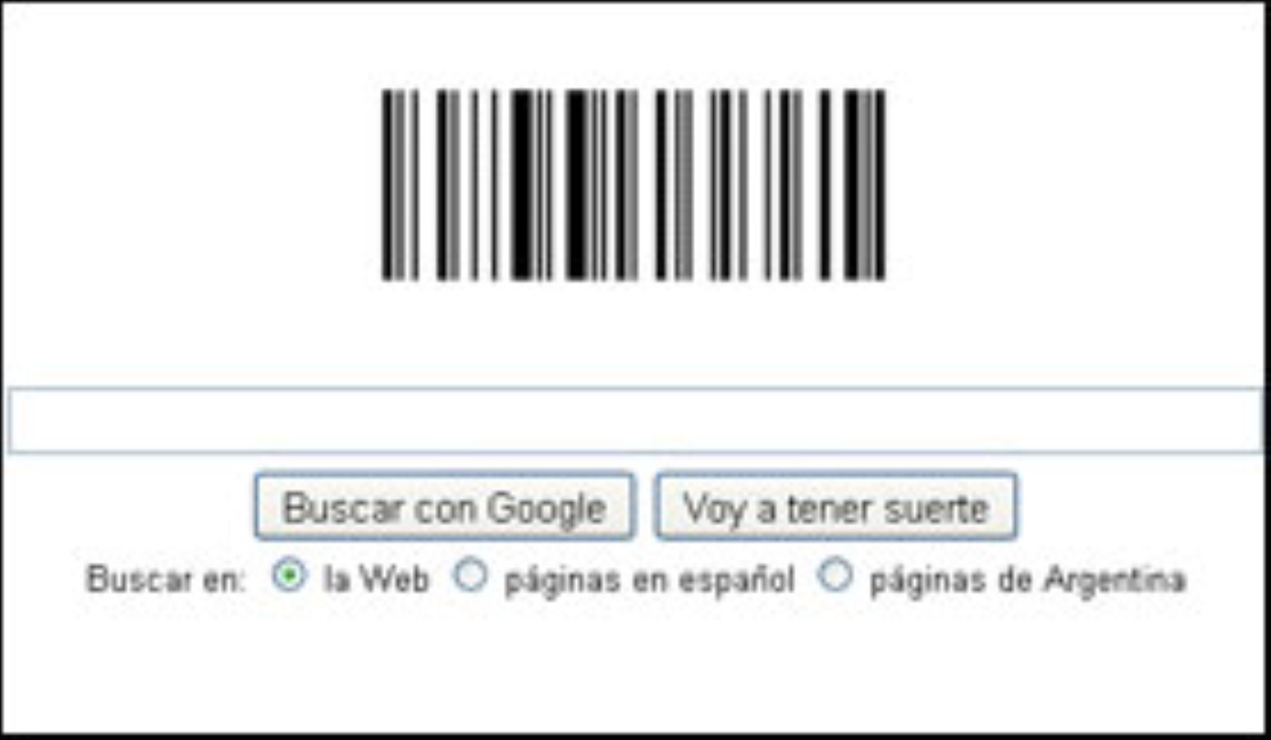 Google recuerda invención del código de barras