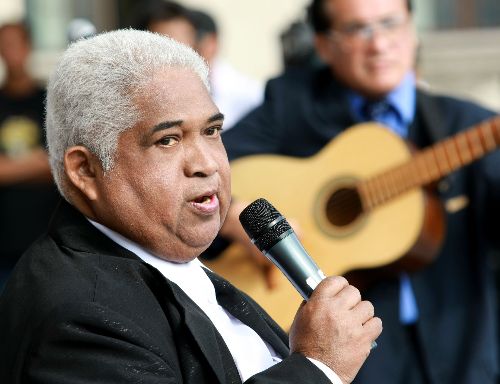 Cantante peruano Arturo "Zambo" Cavero. ANDINA/archivo