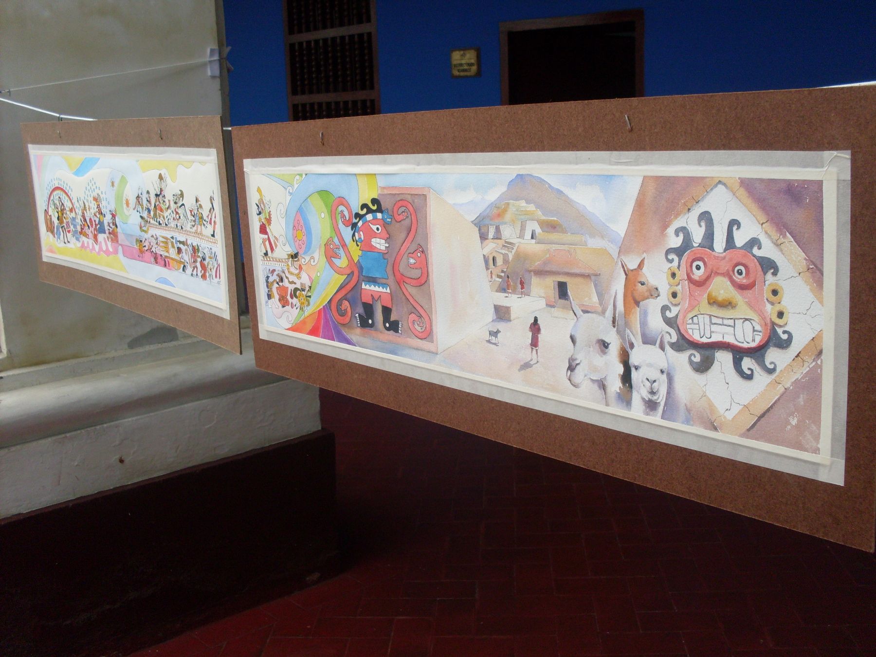 Cultura del norte peruano será plasmada en mural que se hará en la Universidad Nacional de Trujillo. Foto: ANDINA / Oscar Paz.