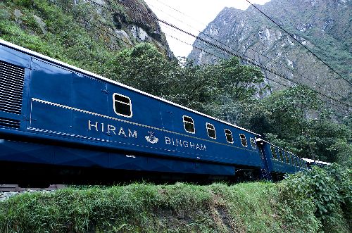 Tren de lujo Hiram Bingham.