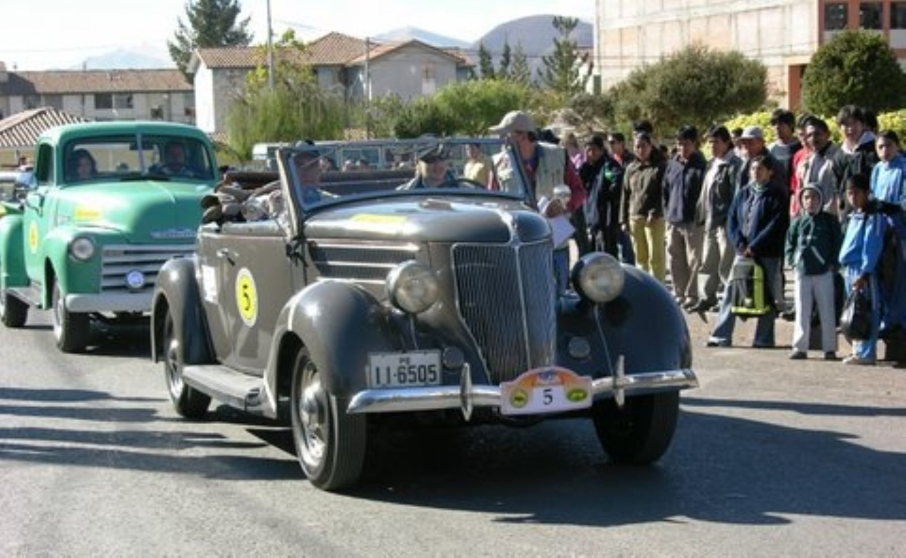 Histórica carrera de autos llega mañana a Plaza de Armas de Lima ...
