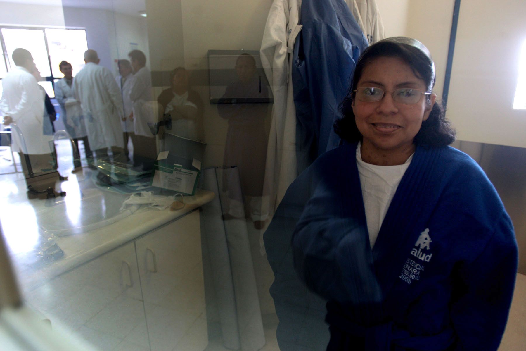 Rosario Hidalgo, la primera paciente trasplantada de páncreas-riñón en EsSalud. Foto: ANDINA/Juan Carlos Guzmán Negrini.