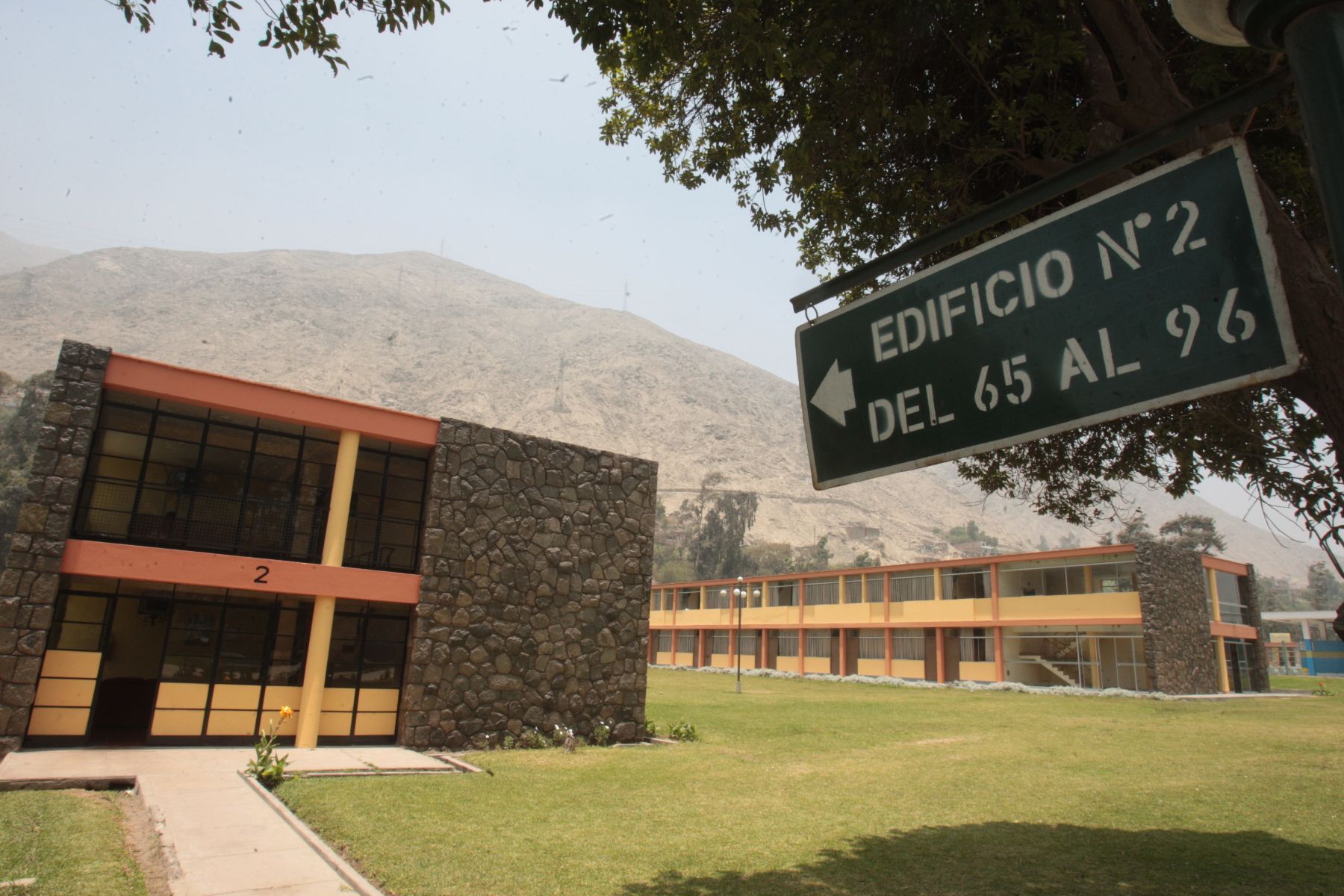 Centro Huampaní, donde funcionará el Gran Colegio Mayor del Perú. Foto: Andina/Juan Carlos Guzmán.