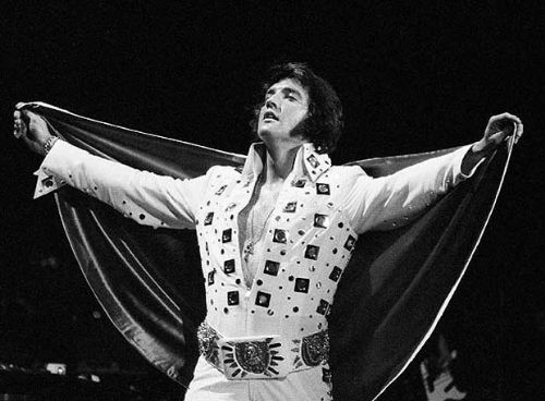 Cantante Elvis Presley. Cortesía