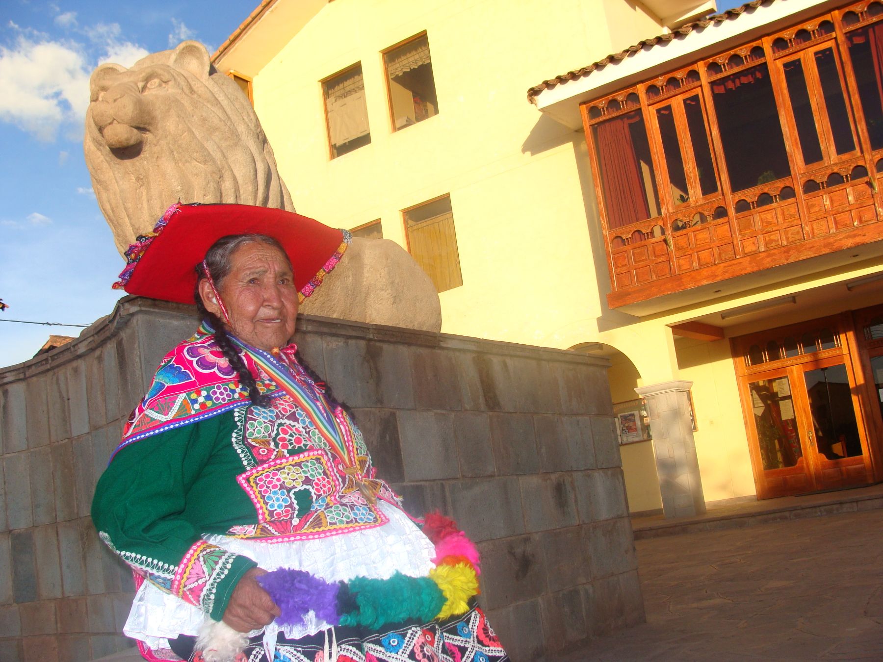 La cusqueña Isabel Atayupanqui Pachacútec, de 86 años, es la última descendiente del inca Pachacútec Cusi Yupanqui. Foto: ANDINA / Fernando Zora-Carvajal.