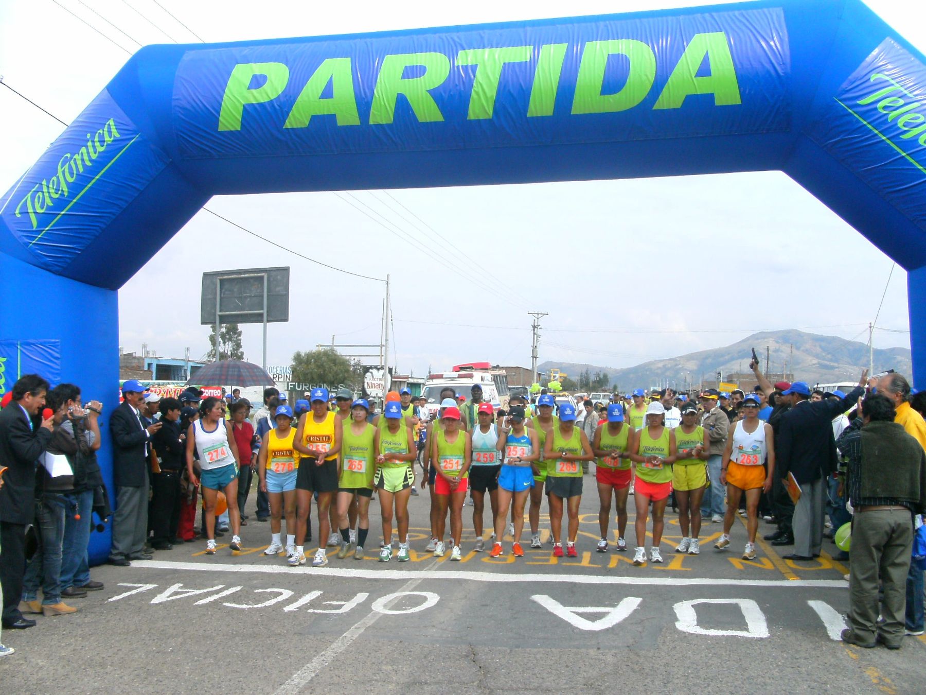 Maratón de los Andes incluirá una categoría para niños . ANDINA/Archivo