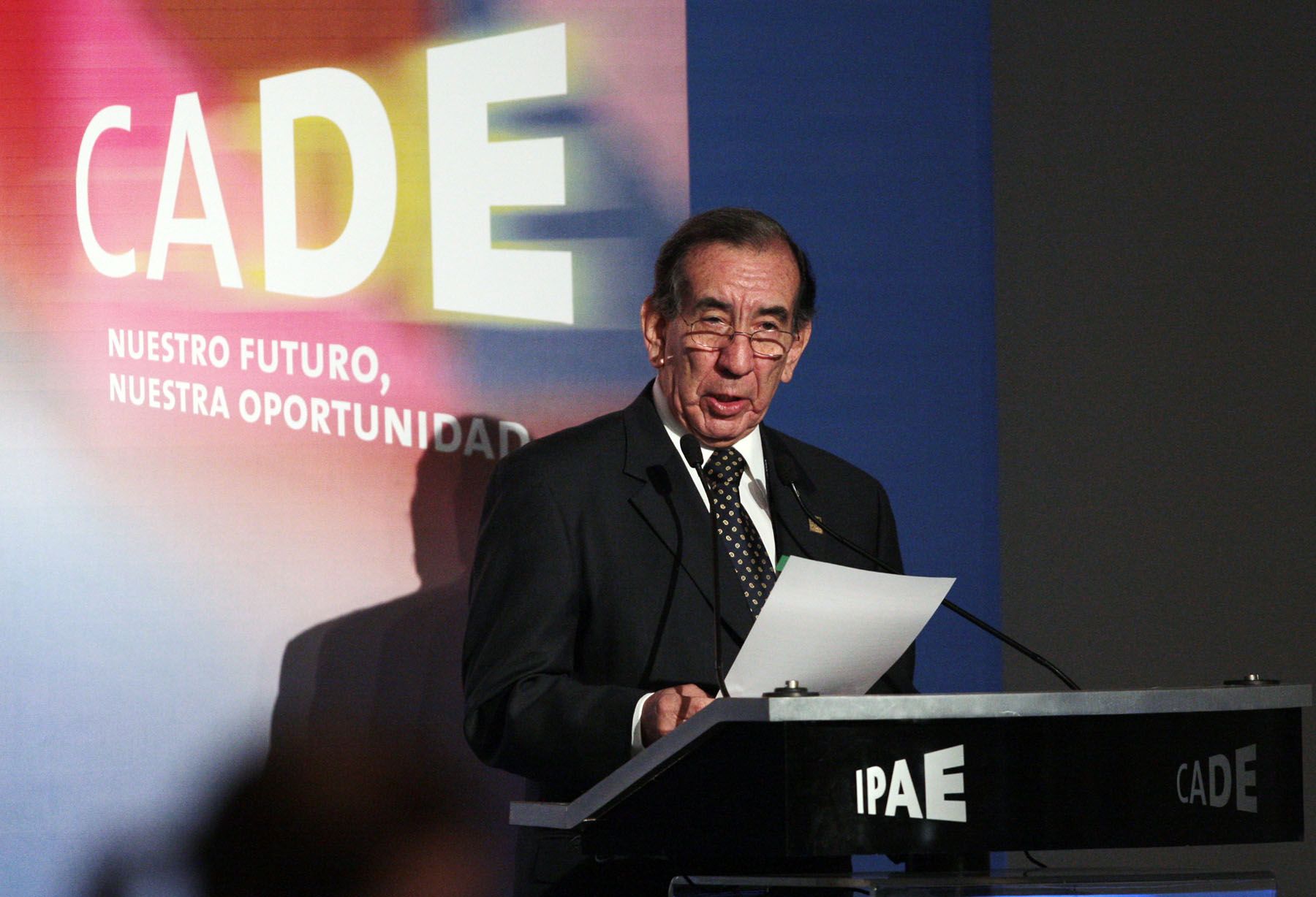 Oscar Rivera, inaugura la Conferencia Anual de Ejecutivos (CADE), organizada por Ipae en el campus del Instituto Tecsup en la ciudad de Arequipa.
Foto: ANDINA/Carlos Lezama